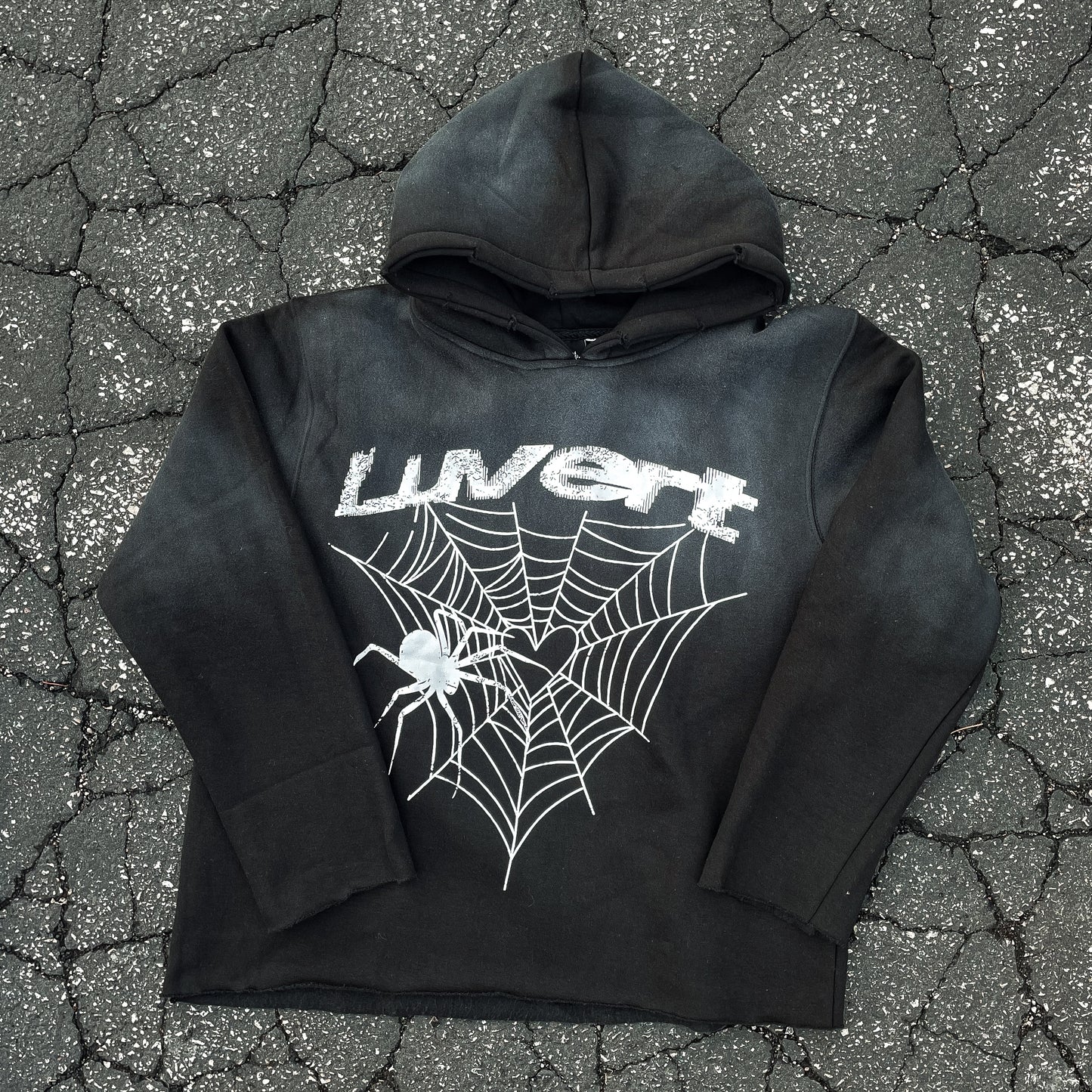 “Obsidian” Slime Heart Hoodie