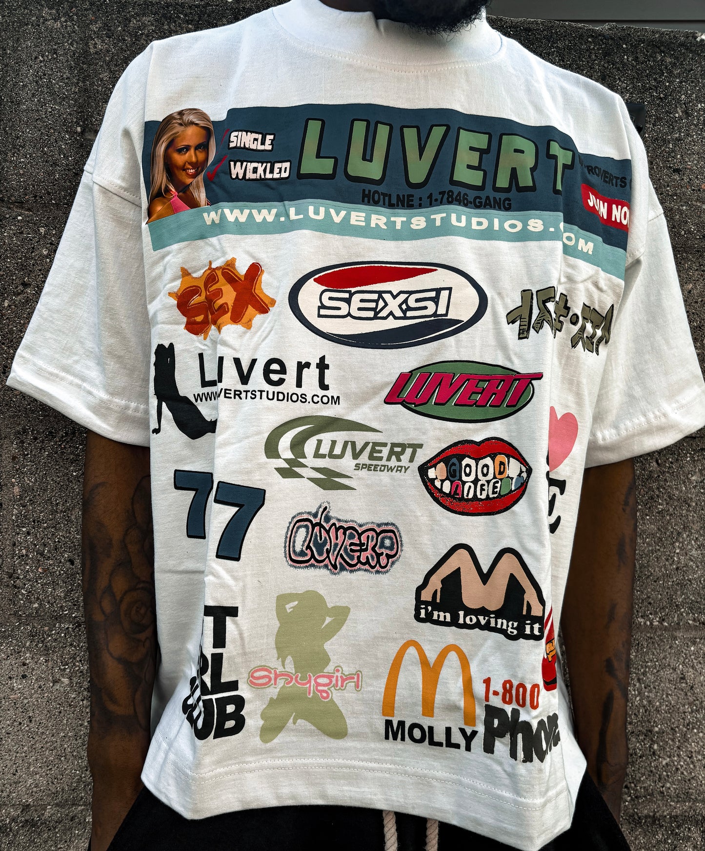 “Luv Club” Boxy Tee