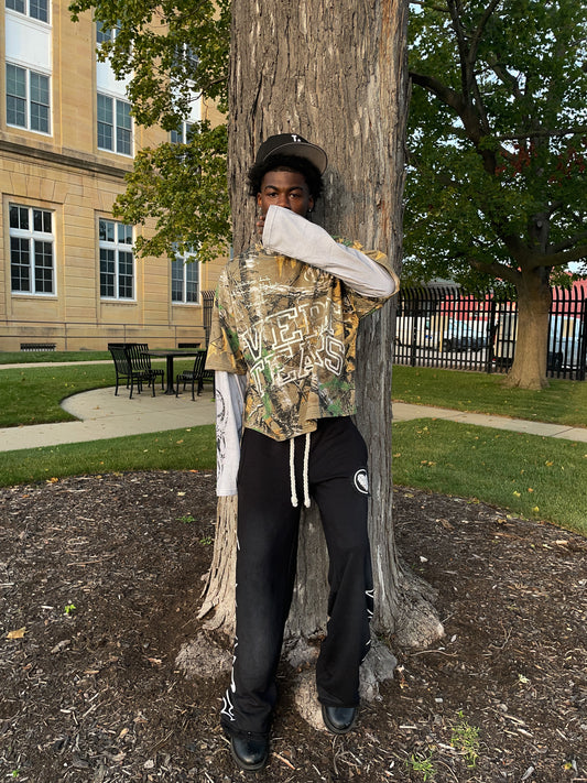 “Camo” Vert Tears Long Sleeve