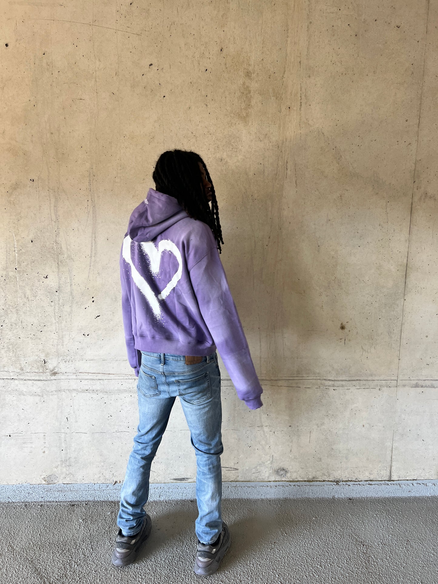 “Amethyst” Cropped Rebirth Hoodie
