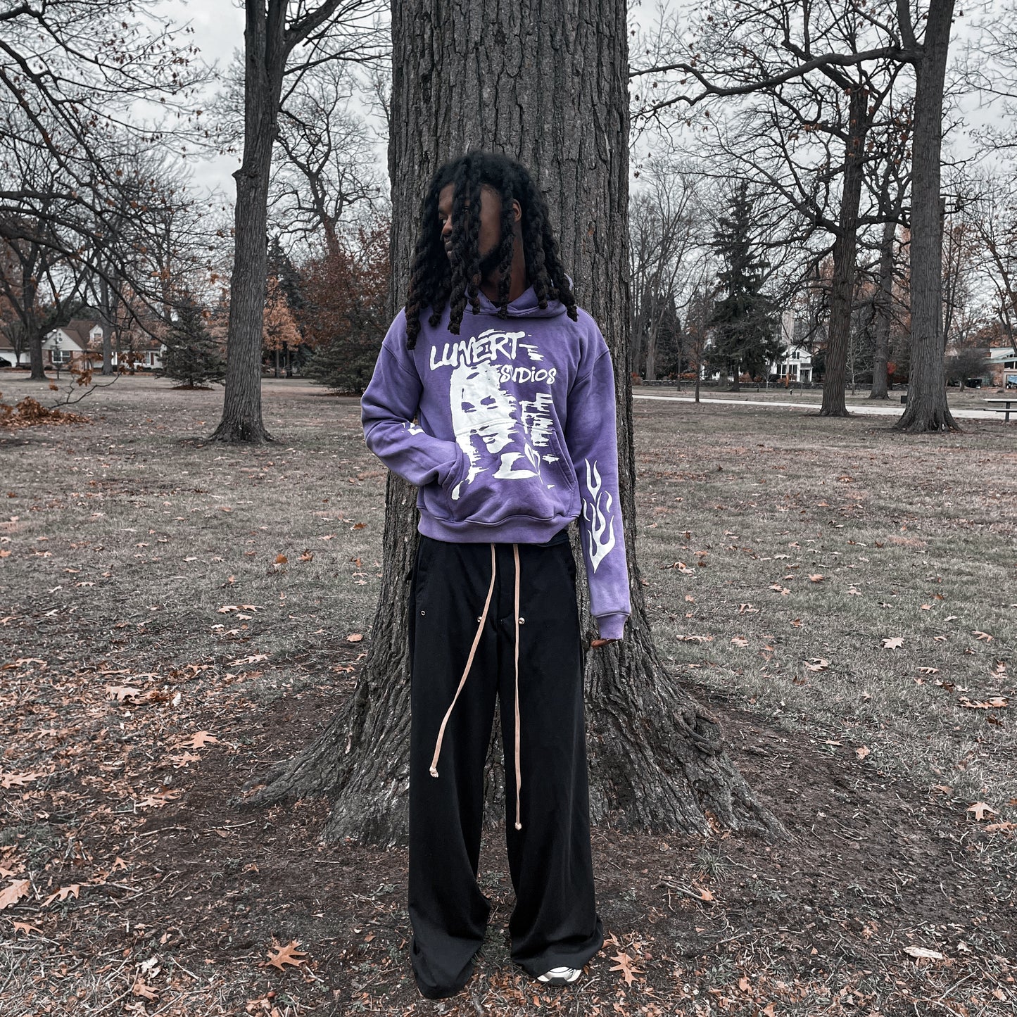 “Amethyst” Cropped Rebirth Hoodie