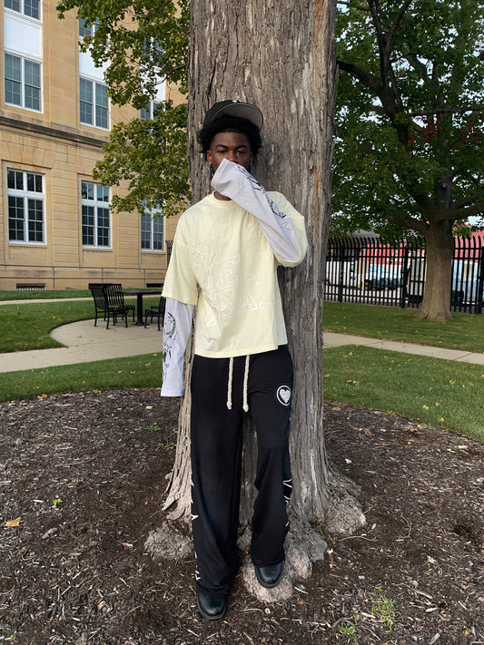 “Crème” Vert Tears Long Sleeve