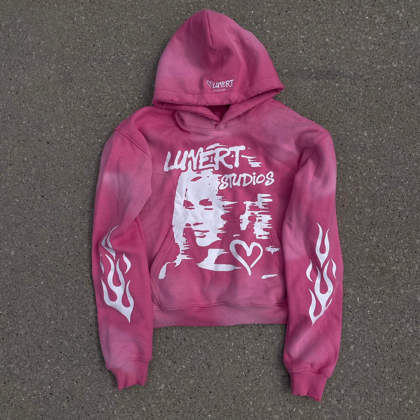 “Sapphire” Cropped Rebirth Hoodie