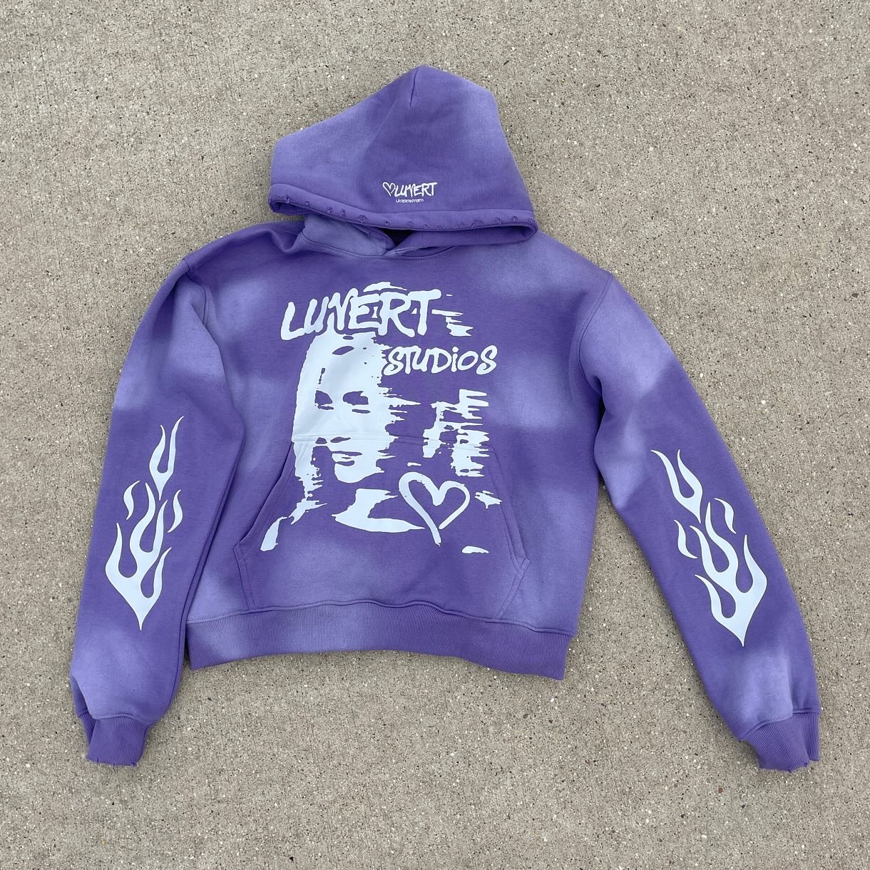 “Amethyst” Cropped Rebirth Hoodie