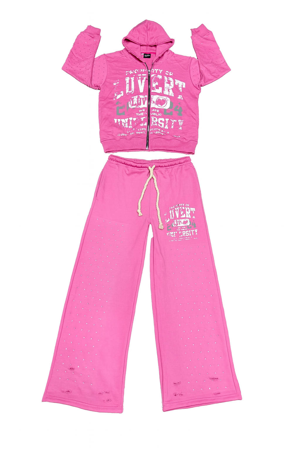 “Sapphire” Vert University Sweatsuit