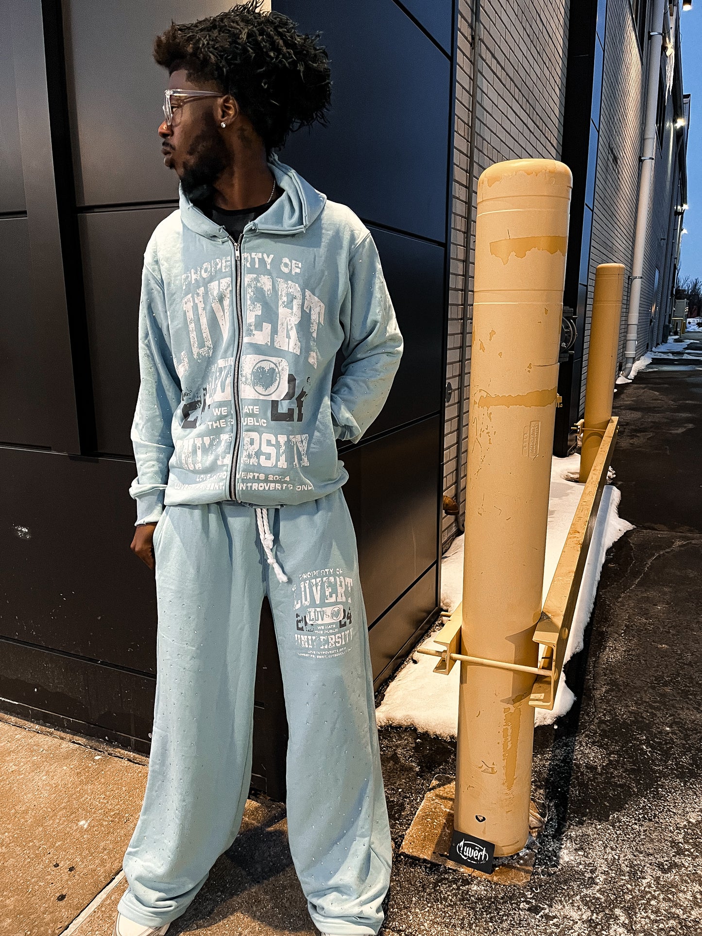 “Diamond” Vert University Sweatsuit