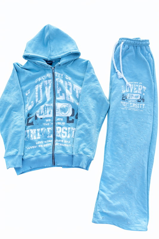 “Diamond” Vert University Sweatsuit