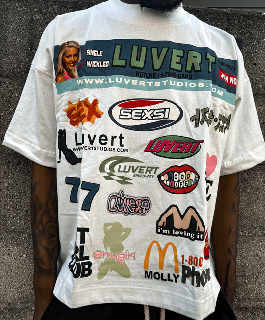 “Luv Club” Boxy Tee