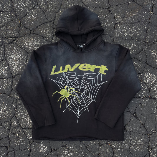 “Neon” Slime Hearts Hoodie