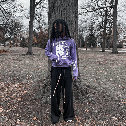 “Amethyst” Cropped Rebirth Hoodie