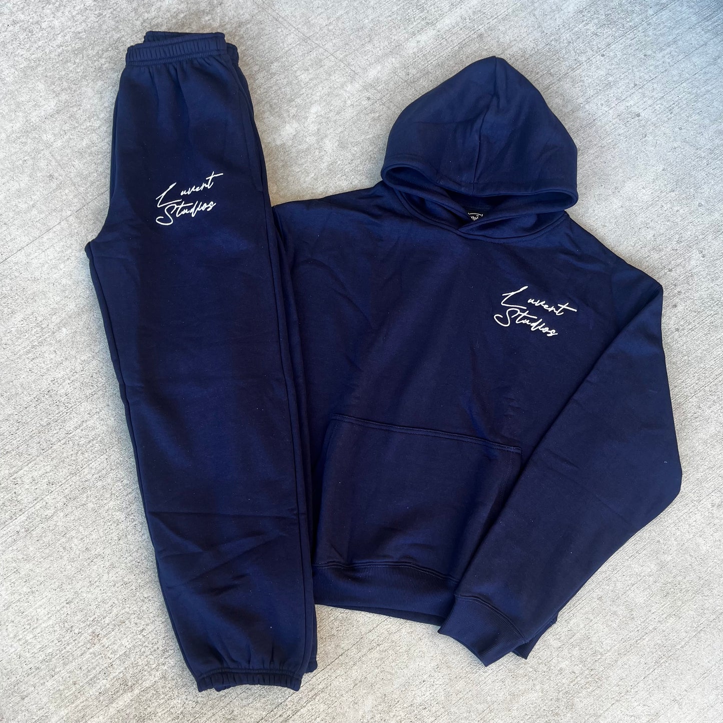 Navy “Signature” Sweatsuit