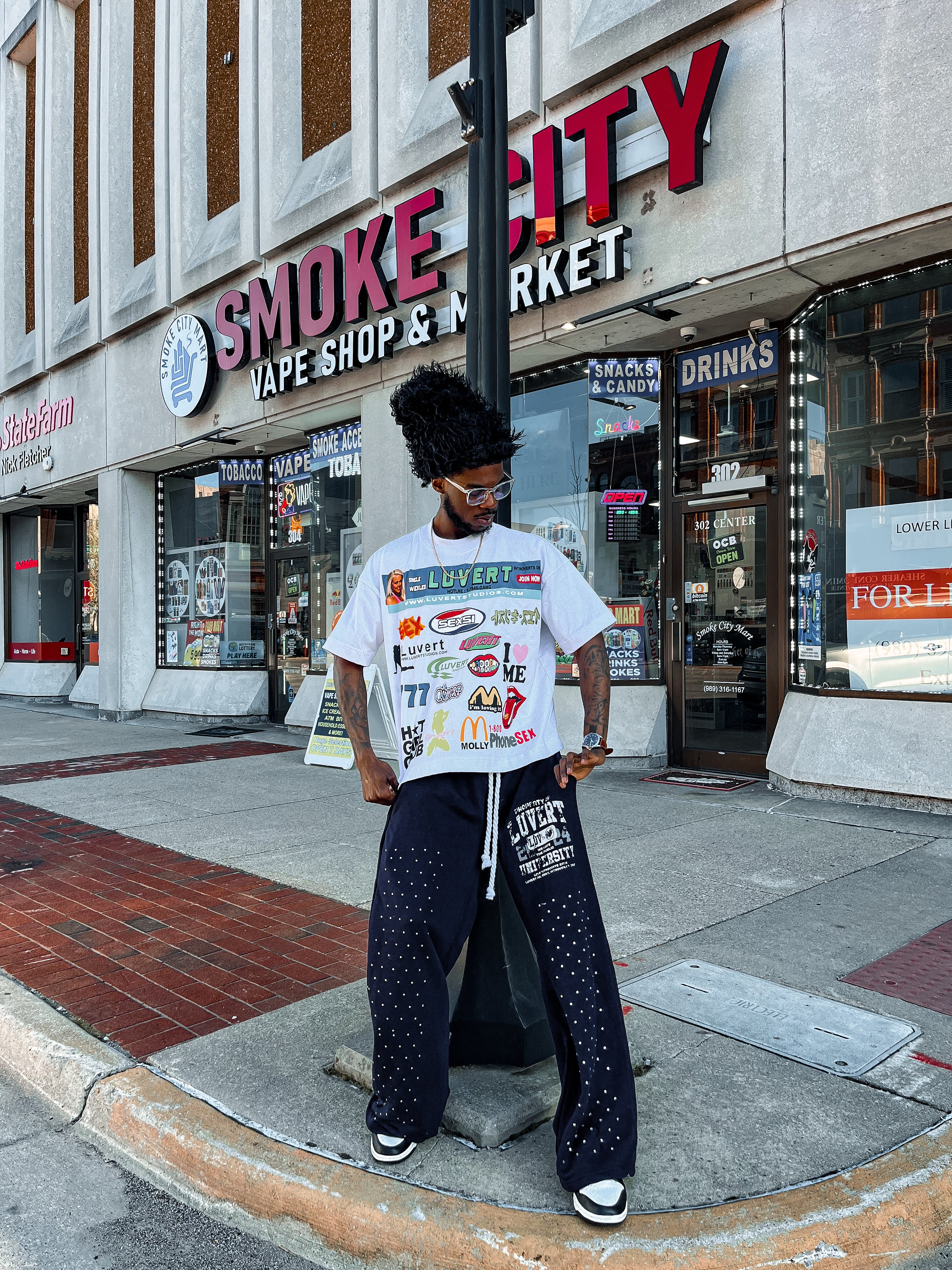 “Luv Club” Boxy Tee