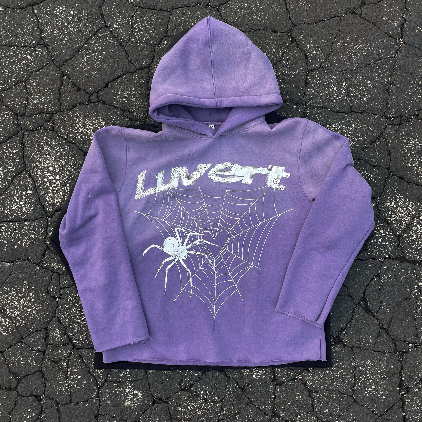 “Amethyst” Slime Hearts Hoodie
